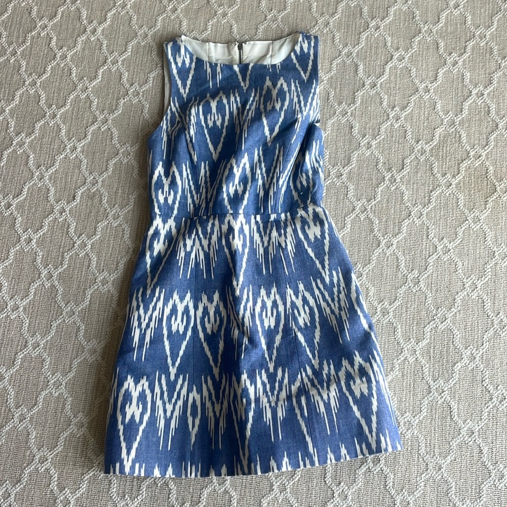 Alice + Olivia blue midi dress